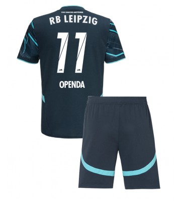 RB Leipzig Lois Openda #11 Tredje Kläder Barn 2024-25 Kortärmad (+ Korta byxor)